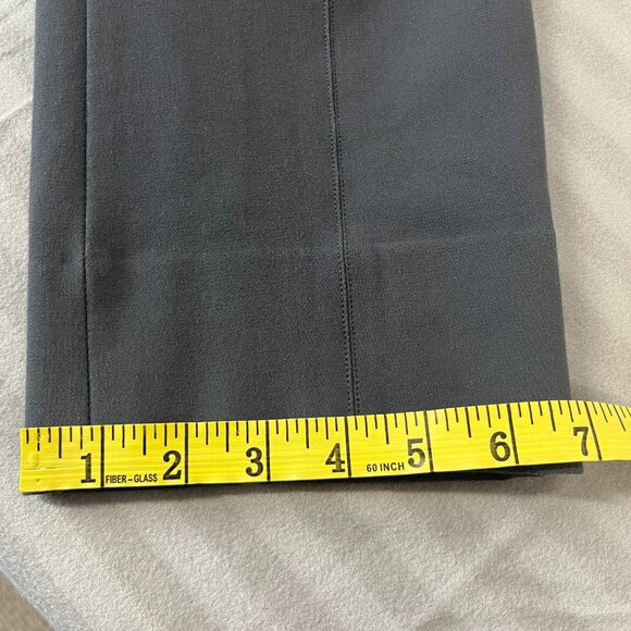 Vince Pants Womens Large Gray Cotton Blend Stretch Career Casual Comfy - Picture 9 of 11